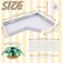 Niuohoy Hermit Crab LShaped Platform with Ladder Hermit Crab Climbing Toys Habitat Tank Accessories Reptile Hamster Activity Platform