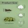 GAGILAND 4 Pcs Jumping Spider Accessories Glass Ball Habitat Cloud Platform Ledges Jumping Spider Hide for Decorating Jumping Spider Enclosure Climbing Exploration