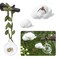 GAGILAND 4 Pcs Jumping Spider Accessories Glass Ball Habitat Cloud Platform Ledges Jumping Spider Hide for Decorating Jumping Spider Enclosure Climbing Exploration