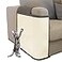 Oroonoko Cat Scratch Sofa ProtectorCat Scratching Couch Protector with 197L236W Natural Sisal Cat Scratcher Mat for Protecting Couch Sofa Chair Dark GreyRight Hand