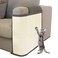 Oroonoko Cat Scratch Sofa ProtectorCat Scratching Couch Protector with 197L236W Natural Sisal Scratching Mat for Protecting Couch Sofa Chair Dark GreyLeft Hand
