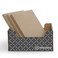 HideScratch Hide Scratch Cardboard Cat Scratcher Box Bed Dark Grey Diamond 3 Refill Pads DoubleSided Corrugated Pad for Indoor Cats Refillable Scratching Board Toy for Play Furniture Protection