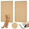 Graciadeco Carpet Cat Scratching Mat Sisal 2 Packs Sisal Fabric Large 236 x 157 Scratching Pad for Indoor Cats with Adhesive Hook Loop Tape Cat Scratching Rug Wall Scratchers for Indoor
