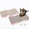 SIDAZON Cat Scratching Board cat Scratcher Cat Scratch Pad Cardboard cat scratchers for Indoor Cats Reversible Large Wide Corrugated with Catnip2pcs