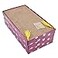 PEEKAB Cat Scratcher Cardboard Wide Scratching Board Reversible Corrugate Cat Scratch Pad with Box Catnip Included Large 3PCS