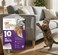 CLAWGUARD Cat Training Tape Sheets 10 XL 17x115 in DoubleSided Anti Scratch Shields Cat Scratch Furniture Protector for Sofa Couch Surfaces