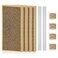 HappyFreeSX Splicing Cat Scratch Pad Cat Scratchers for Indoor Cats Cat Scratching Pad Cat Scratcher Cardboard Cat Scratching Pad Premium Scratch from Cats DoubleSided Design