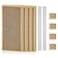 HappyFreeSX Splicing Cat Scratch Pad Cat Scratchers for Indoor Cats Cat Scratching Pad Cat Scratcher Cardboard Cat Scratching Pad Premium Scratch from Cats DoubleSided Design