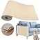 SREBAY Cat Scratching Climbing Carpet Mat Adhesive Trimmable Cat Scratcher Furniture Protector Cat Post Covered Pad Replacement for DIY Cat Tree Shelf Steps Couch Corner Wall Khaki 393x158Inch