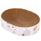 SMARTBEAN Oval Sturdy Cat Scratching Cardboard Pad Breathable Cat Scratch Pad Cat Scratching Cardboard for Indoor Cats Furniture Protecter