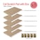 Catinarla 5 Packs in 1 Cat Scratch Pad with Box Cat Scratcher CardboardReversibleDurable Recyclable Cardboard Suitable for Cats to Rest Grind Claws and Play with Scratch Box