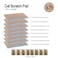 Mankaide 8 Packs in 1 Cat Scratch Pad Cat Scratcher CardboardReversibleDurable Recyclable Cardboard Premium Scratch Suitable for Cats to Rest Grind Claws and Play 08 H8 Packs