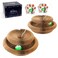 Goosheep 2Pack Kitty Kurlz Magic Organ Cat Scratching Board Kitty Curls Accordion Toy Cats Scratching Post Ball Track Kitten Fun Intelligence Physical Exercise Educational Toy