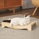PETKARAY Sisal Cat Scratching Board Curved Sisal Cat Scratcher Large Indoor Kitty Scratch Pad Heavy Duty Arc Lounge Bed for Kitten
