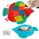 AWOOF Cat Mat Cute Soft Catnip Mat Cat Activity Mat Machine Washable Catnip Toys Interactive Cat Toys for Indoor Cats Fish Shape