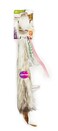 SmartyKat Chitter Critter Squirrel Electronic Sound Plush Kicker Cat Toy Battery Powered Gray One Size