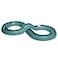 Coastal Pet Turbo Track Cat Toy Cat Ball Toy Racetrack Easy Assembly Slate Blue 1 Pack