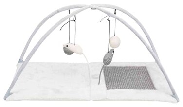 Trixie Junior Cat Activity Center Interactive Cat Toys Scratching Pad Foldable and Easy to Store