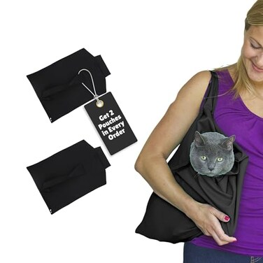 PurrFect Pouch The Original AS SEEN ON TV Comfy Soothing Cat Carrier