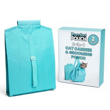 PurrFect Pouch The Original AS SEEN ON TV Comfy Soothing Cat Carrier