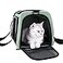 petisfam Top Load Cat Carrier for Medium Cats and Small Dogs with Washable Cozy Bed 3 Doors and Shoulder Strap Easy to get cat in Easy Storage Lightweight Airline Approved