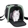 petisfam Top Load Cat Carrier for Medium Cats and Small Dogs with Washable Cozy Bed 3 Doors and Shoulder Strap Easy to get cat in Easy Storage Lightweight Airline Approved