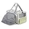 Pawaii Cat Carrier with ID Tag TSA Airline Approved Soft Sided Collapsible Pet Travel Carrier Portable Comfortable Convenient Foldable Cat Travel Bag