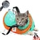 AWOOF Cat Grooming Bag Adjustable Cat Bathing Bag Anti Scratch Bite Restraint Bag Cat Sling Bag Durable Mesh Cat Shower Bag for Small Medium Large Cats Nail Trimming Ear Cleaning Medicine Taking