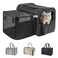 MIDOG Cat Carrier Soft for Small to MediumSized CatsUp to 15 LbsTSA Airline Approved Soft Sided Pet CarrierCollapsible Travel Cat BagBlack