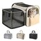 MIDOG Cat Carrier Soft for Small to MediumSized CatsUp to 15 Lbs TSA Airline Approved Soft Sided Pet CarrierCollapsible Travel Cat BagBeige