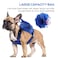 IDOMIK Dog Backpack Harness NoPull Dog Backpack with DRing for Small Medium Dogs Cute Self Carrier Backpack for Dogs to Wear Adjustable Dog Harness Backpack for Traveling Camping HikingSharkXS