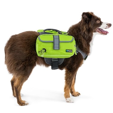 PetAmi Dog Backpack for Medium Large Dogs Saddle Bag for Dogs to Wear for Hiking Pet Backpack Harness Dog Pack with Reflective Side Pockets for Walking Running