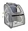 NextFri Pet Carrier Backpack Ventilated and Breathable for Cats Dogs Collapsible Designed for Travel Hiking Outdoor Use Black