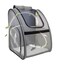 NextFri Pet Carrier Backpack Ventilated and Breathable for Cats Dogs Collapsible Designed for Travel Hiking Outdoor Use Black