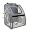 NextFri Pet Carrier Backpack Ventilated and Breathable for Cats Dogs Collapsible Designed for Travel Hiking Outdoor Use Black