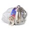 Pimoka Galaxy Blue Cat Bubble BackpackBack Expandable cat Backpack with Clear Window Space Capsule Cat Carrier for Kitten Bunny Small Puppy Vet and Outdoor AdventureGalaxy Blue
