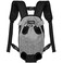 PetAmi Dog Carrier Backpack Adjustable Pet Cat Front Carrier Backpack Ventilated Dog Chest Carrier for Hiking Camping Travel Sling Bag for Small Medium Dog Cat Puppies Large 1216 lbs Grey