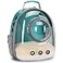 ORIZZP Bubble Cat Carrier Backpack Transparent Pet Carrier Backpack for Small Puppy and Bunny Green Backpack