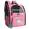 PetAmi Dog Backpack Carrier for Small Medium Dogs Large Cats up to 18 lbs 2 Side Entry Structured NoCollapse Frame Airline Approved Ventilated Pet Backpack for Hiking Camping Travel Vet Pink