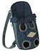 Pet Life Touchdog WiggleSack HandsFree Fashion Designer Front and Backpack Dog Carrier