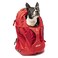 Kurgo GTrain Dog Carrier Backpack Comfortable Travel Bag for Pets Up to 25 lbs Waterproof Bottom MultiCompartment Pack Dog Hiking Gear Rugged Adventure Backpack Red