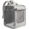 Petseek Cat Backpack Carrier Large Pet Backpack Carrier 17lbs LoadBearing Ventilated Design Dog Backpack Carrier for Small Dogs Sturdy Cat Bubble Backpack for Travel Hiking Outdoor Use Grey