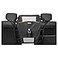 Kurgo Backseat Barrier for Dogs Prevents Distracted Driving Mesh Top for Visibility Fits Cars with Fixed or Removable Headrests Low Profile Design Easy to Install Remove