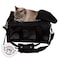 Sherpa Original Deluxe Travel Pet Carrier Airline Approved Black Lattice Small