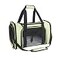 NextFri Soft Sided Carrier for Small Medium Cats Dogs Removable Pad Collapsible Travel Pet Carrier Large Green