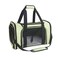 NextFri Soft Sided Carrier for Small Medium Cats Dogs Removable Pad Collapsible Travel Pet Carrier Large Green