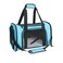 NextFri Soft Sided Carrier for Small Medium Cats DogsRemovable Pad Collapsible Travel Pet Carrier Large Blue