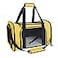NextFri Soft Sided Carrier for Small Medium Cats DogsRemovable Pad Collapsible Travel Pet Carrier Large Yellow