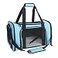 NextFri Soft Sided Carrier for Small Medium Cats DogsTSA Airline Approved Collapsible Travel Pet Carrier Medium Blue