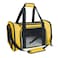 NextFri Soft Sided Carrier for Small Medium Cats Dogs TSA Airline Approved Collapsible Travel Pet Carrier Medium Yellow